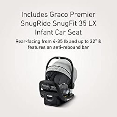 Graco Premier Modes Nest 3-in-1 Travel System, Midtown