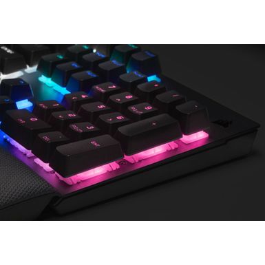 Alt View Zoom 23. CORSAIR - K60 RGB Pro SE Full-size Wired Mechanical Cherry Viola Linear Gaming Keyboard with PBT Double-Shot Keycaps
