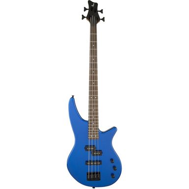 image of Jackson JS Series Spectra Bass JS2 Electric Guitar, Laurel Fingerboard, Metallic Blue with sku:ja2919004527-adorama
