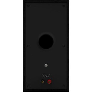 Back Zoom. Klipsch - Reference Series 5-1/4" 340-Watt Passive 2-Way Bookshelf Speakers (Pair) - Black