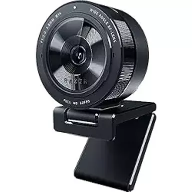 image of Razer - Kiyo Pro 1920 x 1080 Webcam with High-Performance Adaptive Light Sensor - Black with sku:bb21713657-bestbuy