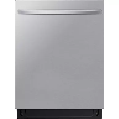 image of Samsung - AutoRelease Dry Smart Built-In Stainless Steel Tub Dishwasher with 3rd Rack, StormWash, 46 dBA - Stainless Steel with sku:bb22164172-bestbuy
