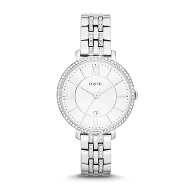 Fossil - Ladies Jacqueline Stainless Steel Watch Silver Dial