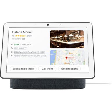 Alt View Zoom 16. Nest Hub Max Smart Display with Google Assistant - Charcoal