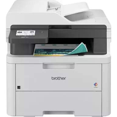 image of Brother - MFC-L3720CDW Wireless Color All-in-One Digital Printer with Laser Quality & 4-Month Refresh Subscription Trial Included - White with sku:bb22207500-bestbuy