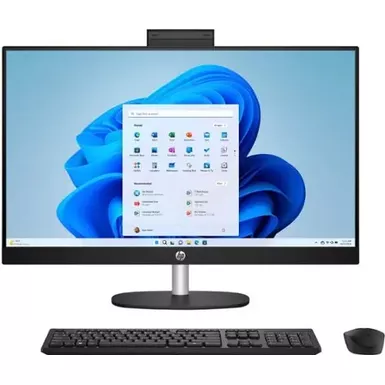 image of HP - 27" Touch-Screen All-in-One with Adjustable Height - AMD Ryzen 7 - 16GB Memory - 1TB SSD - Jet Black with sku:bb22115245-bestbuy