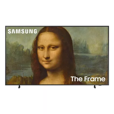 image of Samsung - 55" Class The Frame QLED 4K UHD Smart Tizen TV with sku:bb21964535-bestbuy