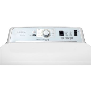 Alt View Zoom 1. Insignia™ - 6.7 Cu. Ft. Electric Dryer - White