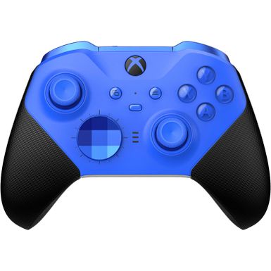 image of Microsoft - Elite Series 2 Core Wireless Controller for Xbox Series X, Xbox Series S, Xbox One, and Windows PCs - Blue with sku:bb22109234-6537448-bestbuy-microsoft