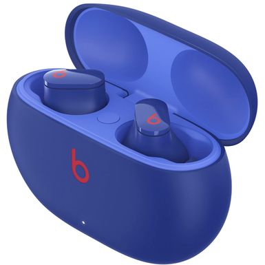 Alt View Zoom 12. Beats by Dr. Dre - Beats Studio Buds Totally Wireless Noise Cancelling Earbuds - Ocean Blue