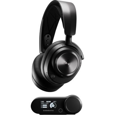 image of SteelSeries - Arctis Nova Pro Wireless Multi Gaming Headset for PS5, PS4, Switch - Black with sku:bb21988144-6506348-bestbuy-steelseries