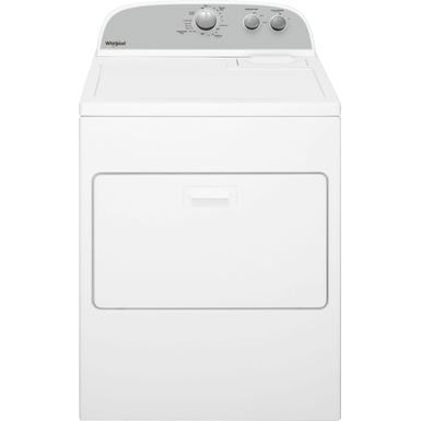 image of Whirlpool - 7 Cu. Ft. Electric Dryer with AutoDry Drying System - White with sku:bb20968442-6203990-bestbuy-whirlpool