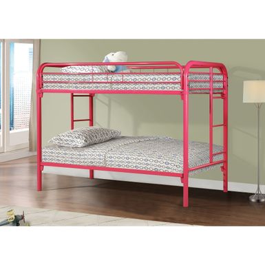 Featured image of post Purple Metal Bunk Bed : Beds tend to take up quite a lot of space.