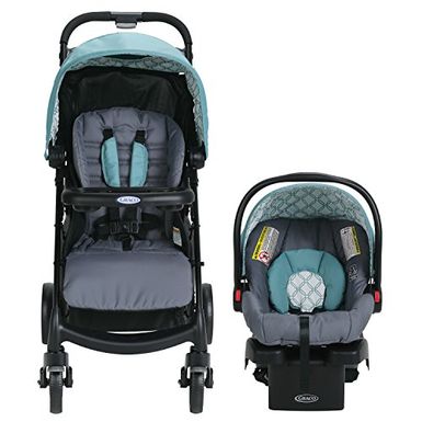 image of Graco Verb Click Connect Travel System, Merrick with sku:b07b7qc71x-amazon