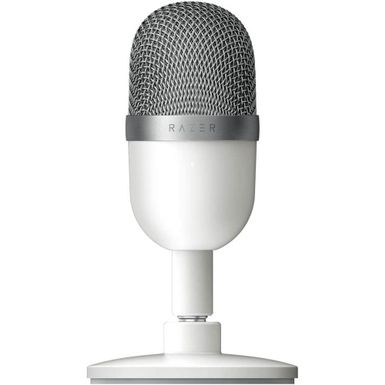 image of Razer RZ1903450300 / RZ19-03450300-R3/ RZ1903450300R3Seiren Mini Ultra-compact Streaming Microphone - Mercury with sku:rz1903450300-electronicexpress