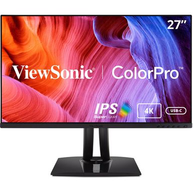 ViewSonic VP2756-4K 27" ColorPro 16:9 4K Ultra HD IPS LED Monitor, Built-In Speakers