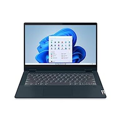 image of Lenovo IdeaPad Flex 5-2023 - Touchscreen 2-in-1 Laptop - Windows 11 Home - 14" FHD Display - 16GB Memory - 256GB Storage - AMD Ryzen 5 5500U - Abyss Blue with sku:le82hu15us-adorama