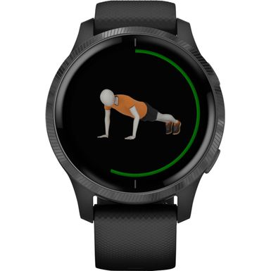 Alt View Zoom 13. Garmin - Venu GPS Smartwatch 30mm Fiber-Reinforced Polymer - Black With Silicone Band