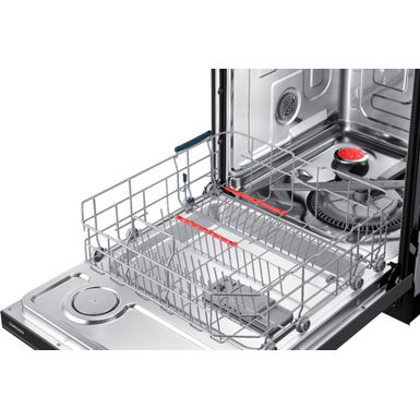 Alt View Zoom 21. Samsung - StormWash 24" Top Control Built-In Dishwasher with AutoRelease Dry, 3rd Rack, 48 dBA - Black stainless steel