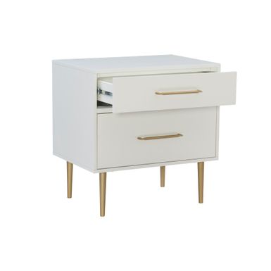 image of Thornaby Two Drawer Nightstand with sku:lfxs1150-linon