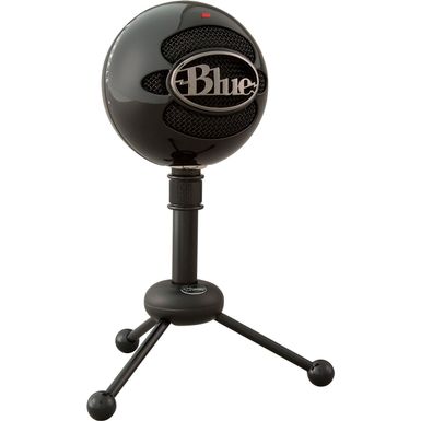 image of Blue Microphones - Snowball Wired Cardioid and Omnidirectional Condenser USB Vocal Microphone with sku:bb11255971-9918056-bestbuy-bluemicrophones