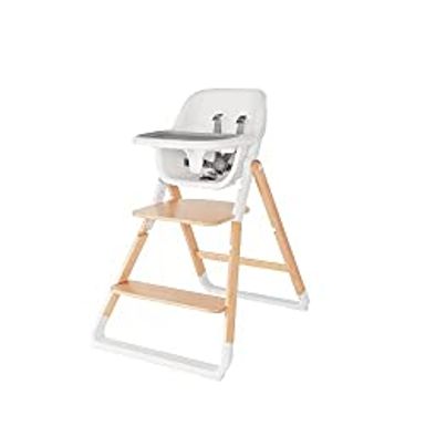 image of Ergobaby Evolve Baby Essentials Portable High Chair, Natural Wood with sku:b0bsr6htgb-amazon