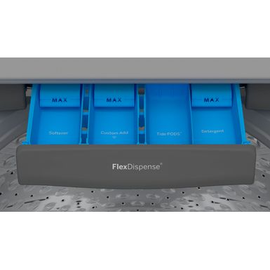 Alt View Zoom 27. GE Profile - 5.0 Cu Ft High Efficiency Smart Top Load Washer with Smarter Wash Technology, Easier Reach & Microban Technol