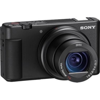 Alt View Zoom 2. Sony - ZV-1 20.1-Megapixel Digital Camera for Content Creators and Vloggers - Black