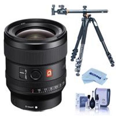 image of Sony FE 24mm F/1.4 GM (G Master) E Mount Lens - Bundle With Vanguard Tripod with sku:iso2414t-adorama