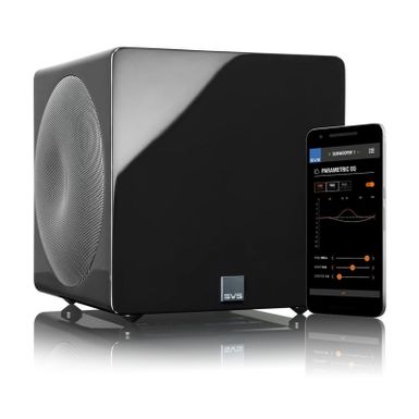 image of Svs 3000 Micro Piano Gloss Black Subwoofer with sku:bb22290657-bestbuy