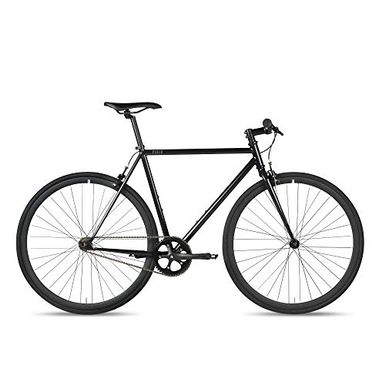 6KU Fixed Gear Single Speed Urban Fixie Road Bike, Slate, 58cm/XL, 89499-Fixie-Slate-XL-58cm