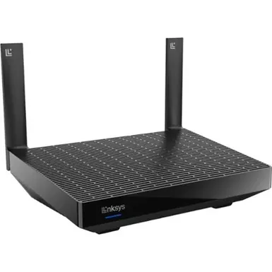 image of Linksys - Hydra Pro 6 WiFi 6 Router AX5400 Dual-Band WiFi Mesh Wireless Router - Black with sku:bb21945944-bestbuy