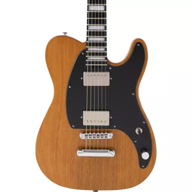 image of Charvel Pro-Mod San Dimas Style 2 HH Mahogany Electric Guitar Joe Duplantier Signature. Ebony FB, Natural with sku:cha-2976181357-guitarfactory