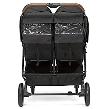 Delta Children Cruzer Double Stroller  Lightweight Side by Side Double Stroller with Reclining Seats, Extendable Canopies and Flat...