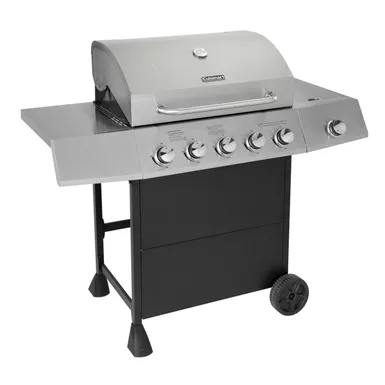 image of Cuisinart - 5 Burner Gas Grill w/ Side Burner with sku:cgg-8500-powersales