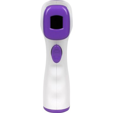 image of Aluratek - Non-Contact Digital Infrared Forehead Thermometer - Whte with sku:bb21606114-6420320-bestbuy-aluratek