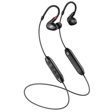 image of Sennheiser IE 100 PRO Wireless Professional In-Ear Monitoring Headphones with IE PRO Bluetooth Connector, Black with sku:se100prowblk-adorama