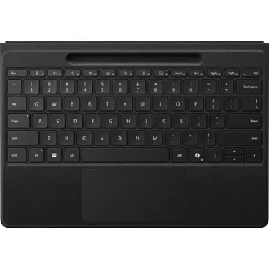 Microsoft - Surface Pro Flex Keyboard for Pro (11th Edition), Pro 9, and Pro 8 with Pen Storage - Black