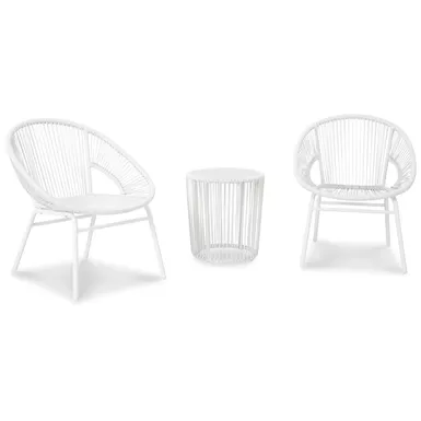 image of Mandarin Cape Outdoor Table and Chairs (Set of 3) with sku:p312-050-ashley