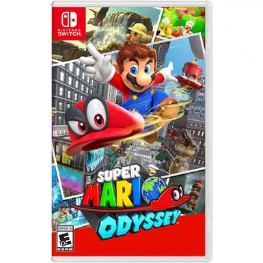 image of Super Mario Odyssey - Nintendo Switch with sku:hacpaaaca-floridastategames