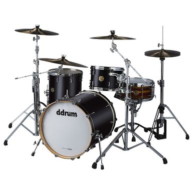 image of ddrum DS MP 320 SB Dios 3pc Shell Pack. Satin Black with sku:ddr-dsmp320sb-guitarfactory