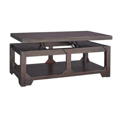 image of Rogness Lift Top Cocktail Table with sku:t745-9-ashley
