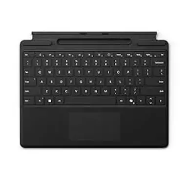 Microsoft - Surface Pro Keyboard for Pro (11th Edition), Pro 9, and Pro 8 with Pen Storage - Black