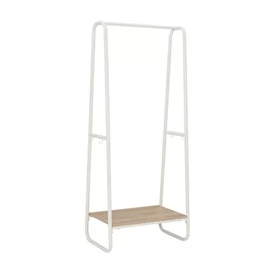 Colina Tall Clothing Rack White