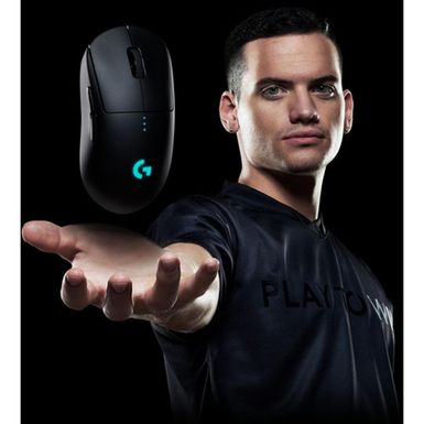 Logitech G G PRO Wireless Optical Gaming Mouse with RGB Lighting