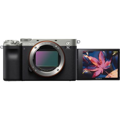 Alt View Zoom 11. Sony - Alpha 7C Full-frame Mirrorless Camera - Silver