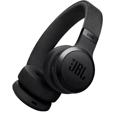 image of JBL - Wireless On-Ear Headphones with True Adaptive Noise Cancelling - Black with sku:bb22264029-bestbuy