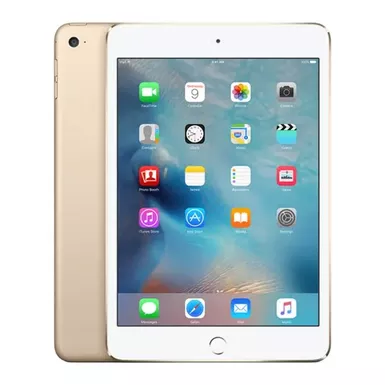 image of Apple Refurbished iPad Mini 4 16GB Gold with sku:ipm416g-rb-electroline