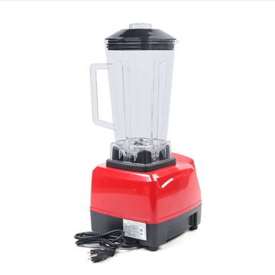 Professional Smoothie Blender with 2L Plastic Jar 3HP Mixer Juicer - Red - 7.88x20.49"