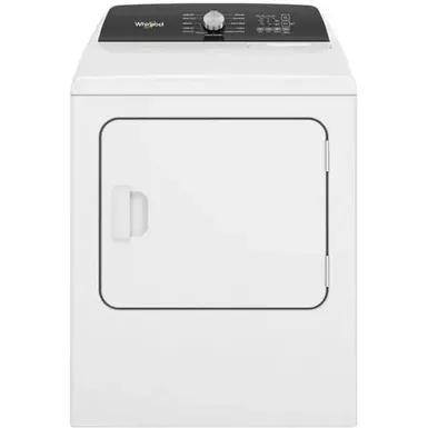image of Whirlpool - 7.0 Cu. Ft. Electric Dryer with Steam and Moisture Sensing - White with sku:bb21787687-bestbuy